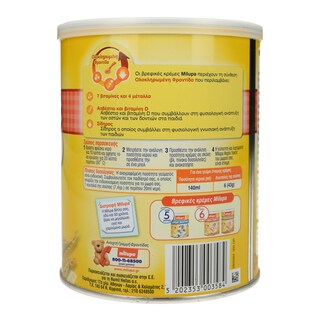 MILUPA | ΚΡΕΜΑ ΠΑΙΔΙΚΗ ΦΑΡΙΝ ΛΑΚΤΕ 300 GR