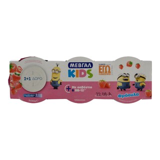 MINIONS | ΠΑΙΔΙΚΟ ΕΠΙΔΟΡΠΙΟ ΓΙΑΟΥΡΤΙΟΥ ΦΡΑΟΥΛΑ 3Χ140ΓΡ