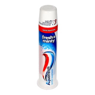 AQUAFRESH | FRESH & MINTY | ΟΔΟΝΤΟΚΡΕΜΑ ΚΑΤΑ ΤΗΣ ΠΕΤΡΑΣ 100 ML