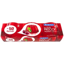 ΜΕΒΓΑΛ | Ζελέ Recor Κεράσι 3x150gr Έκπτωση 0.5Ε