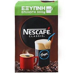 NESCAFE | CLASSIC | Στιγμιαίος Καφές Pouch 300gr