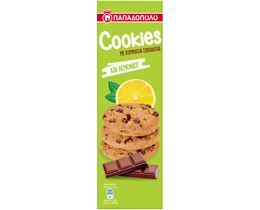 ΠΑΠΑΔΟΠΟΥΛΟΥ | CLASSIC COOKIES | Μπισκότα Cookies Σοκολάτα Λεμόνι 180g