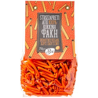 GREENBAY | ΒΙΟΛΟΓΙΚΑ STROZZAPRETI ΑΠΌ ΚΟΚΚΙΝΗ ΦΑΚΗ  250 GR