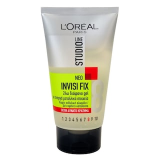 STUDIO LINE | STYLING GEL ΜΑΛΛΙΩΝ FX INVISIBLE EXTRA ΔΥΝΑΤΟ 150 ML