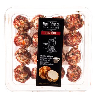 EXCLUSIVE AB | Τυρί Μίνι Μπαλίτσες Με Μπρουσκέτα 96gr