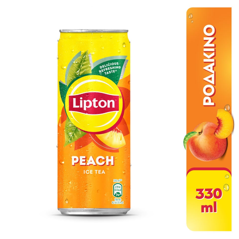 LIPTON Ice Tea Ροδάκινο Κουτί 330ml