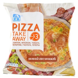 ΑΒ | Πίτσα Κατεψυγμένη Take Away 3 Τεμάχια 1,32kg