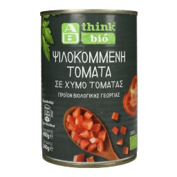 ΑΒ THINK BIO | ΑΒ THINK BIO SLICED TOMATOES 400GR