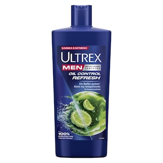 ULTREX | Σαμπουάν Oil Control Refresh Λιπαρά Μαλλιά 610ml