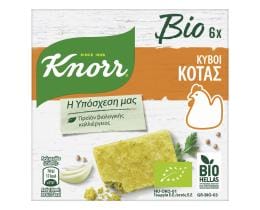 KNORR | Broth Cubes Organic Chicken 6 Pieces 60g