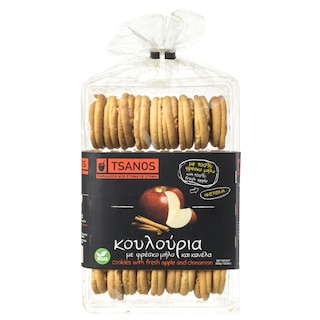 ΤΣΑΝΟΣ | Cookies Sweet Apple Cinnamon 300g