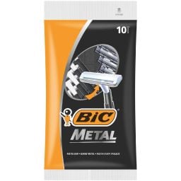 BIC | METAL | Ξυραφάκια Μίας Χρήσης 1 Λεπίδα 10 Τεμάχια