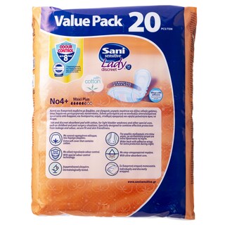 SANI | SANI LADY SENS.NO4 MAXI PL.20P(3.5E)