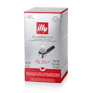 ILLY | Καφές Espresso Αλεσμένος Μερίδες Classic Roast 131g