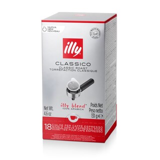 ILLY | Καφές Espresso Αλεσμένος Μερίδες Classic Roast 131g