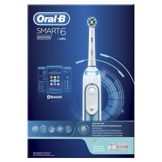 ORAL B | Ηλεκτρική Οδοντόβουρτσα Smart 6 6000N 1 Τεμάχιο