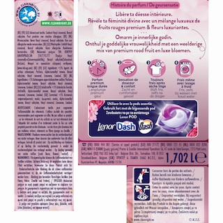 LENOR | Συμπυκνωμένο Μαλακτικό Divine Ruby Jasmine 74 Μεζούρες