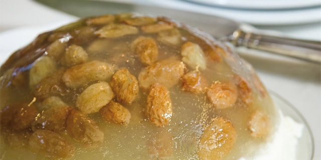 Ζελέ σταφύλι και cottage cheese