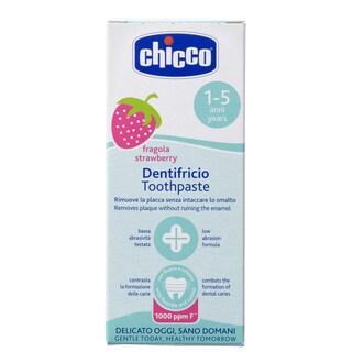 CHICCO | Οδοντόκρεμα Φράουλα 12+ Μηνών 50ml
