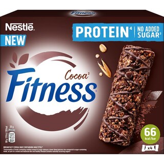 FITNESS | Μπάρες Δημητριακών Protein Cocoa 4x20g