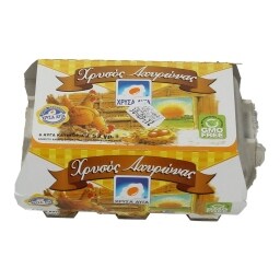 ΧΡΥΣΑ ΑΥΓΑ | ΑΥΓΑ ΑΧΥΡΩΝΑ MEDIUM 53/63GR 6 ΤΕΜ