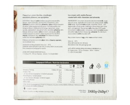 ΑΒ | Παγωτό Ξυλάκι Βανίλια Σοκολάτα Γάλακτος & Αμύγδαλο 3x80g