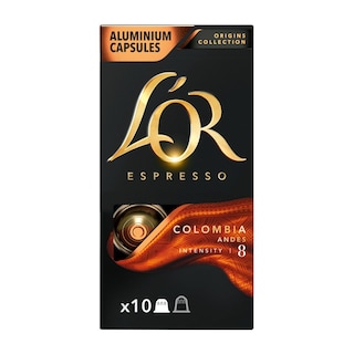 LOR | Κάψουλες Καφέ Espresso Colombia 10x5.2g