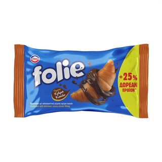 FOLIE | Κρουασάν Κακάο 80g + 25% Δώρο