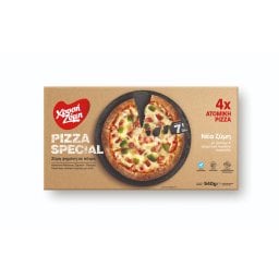 ΧΡΥΣΗ ΖΥΜΗ | Πίτσα Special Ατομική 4x135g