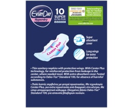 EVERY DAY | Σερβιέτες Hyperdry Super Ultra Plus 10 Τεμάχια