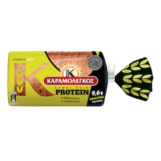 ΚΑΡΑΜΟΛΕΓΚΟΣ | KARAMOLEGKOS RYE TOAST LOW CARB  340G