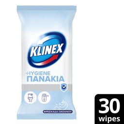 KLINEX | Πανάκια Καθαρισμού Φρεσκάδα Ωκεανού 30 Τεμάχια
