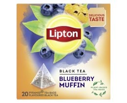 LIPTON | Μαύρο Τσάϊ Blueberry Muffin 20x1.6gr