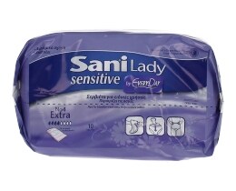 SANI | LADY | ΠΑΝΕΣ ΑΚΡΑΤΕΙΑΣ LADY SENSITIVE EXTRA No 4 10 ΤΕΜ