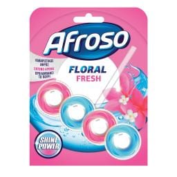 AFROSO | Καθαριστικό Block Τουαλέτας Floral Fresh 40g