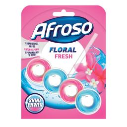 AFROSO | Καθαριστικό Block Τουαλέτας Floral Fresh 40g