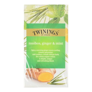 TWININGS | Αφέψημα Rooibos & Τζίντζερ 40gr