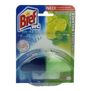 BREF | DUO ACTIVE | ΑΡΩΜΑΤΙΚΟ ΤΟΥΑΛΕΤΑΣ DUO ACTIV LIME & MINT ΑΝΤΑΛΛΑΚΤΙΚΟ 60 ML 60 ML