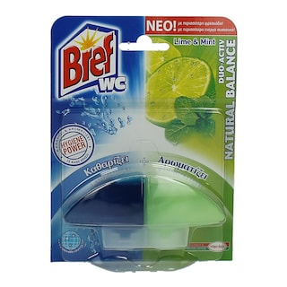 BREF | DUO ACTIVE | ΑΡΩΜΑΤΙΚΟ ΤΟΥΑΛΕΤΑΣ DUO ACTIV LIME & MINT ΑΝΤΑΛΛΑΚΤΙΚΟ 60 ML 60 ML