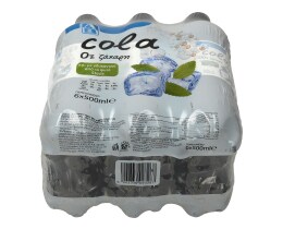 ΑΒ | ΑΝΑΨΥΚΤΙΚΟ COLA 0% ΖΑΧΑΡΗ ΦΙΑΛΗ 6 X 500 ML