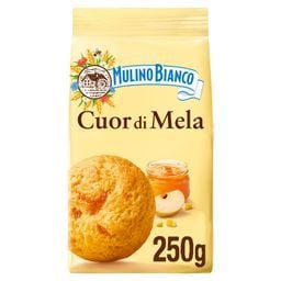 BARILLA | Μπισκότα Γεμιστά Mulino Bianco με Μήλο 250g