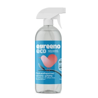 EGREENO | Spray Καθαρισμού Eco Αιθέρια Έλαια 750ml