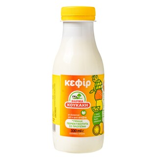 ΦΑΡΜΑ ΚΟΥΚΑΚΗ | Κεφίρ Με Ανανά Πορτοκάλι Λεμόνι Μαρακούγια 330 ml