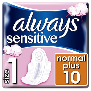 ALWAYS | ΣΕΡΒΙΕΤΕΣ SENSITIVE ULTRA NORMAL 10 TΕΜ