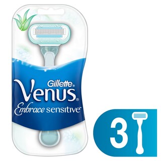 GILLETTE | ΞΥΡΙΣΤΙΚΗ ΜΗΧΑΝΗ ΜΙΑΣ ΧΡΗΣΗΣ VENUS SENSITIVE 3 TEM