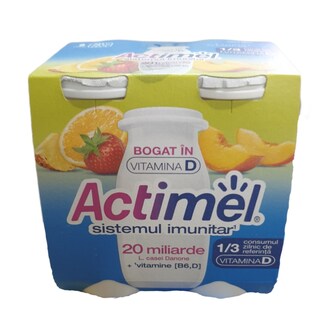 ACTIMEL | ACTIMEL MILK DES.MULTIFRUIT4X93.8ML