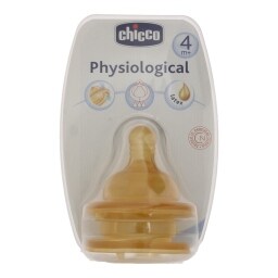 CHICCO | ΘΗΛΗ ΚΑΟΥΤΣΟΥΚ ΓΡΗΓΟΡΗ ΡΟΗ 4 ΜΗΝΩΝ 2 ΤΕΜ