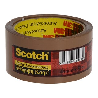 SCOTCH | ΤΑΙΝΙΑ ΣΥΣΚΕΥΑΣΙΑΣ ΚΑΦΕ 48 M X 50 MM 1 ΤΕΜ