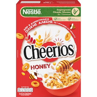 CHEERIOS | Δημητριακά Ολικής Άλεσης Με Μέλι 375gr