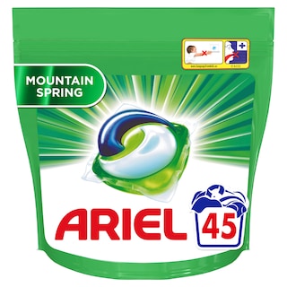 ARIEL | Kάψουλες Πλυντηρίου Ρούχων Allin1 Pods Mountain Spring 45 Τεμάχια